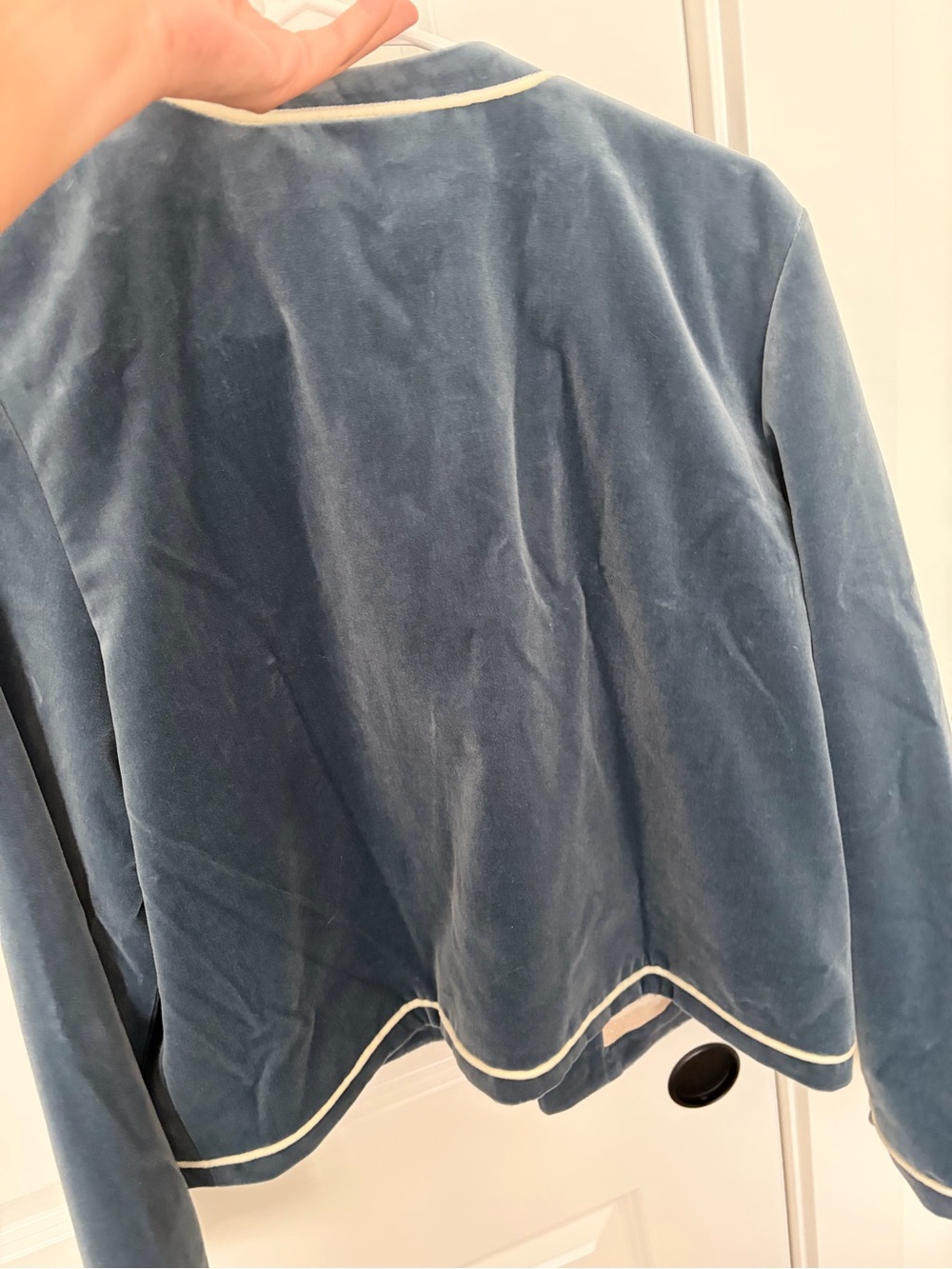 NWT Sezane Rebeka Velvet Jacket - Picture 4 of 4